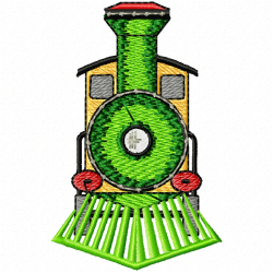 Trains Embroidery Design 5 Trains Embroidery Design 5